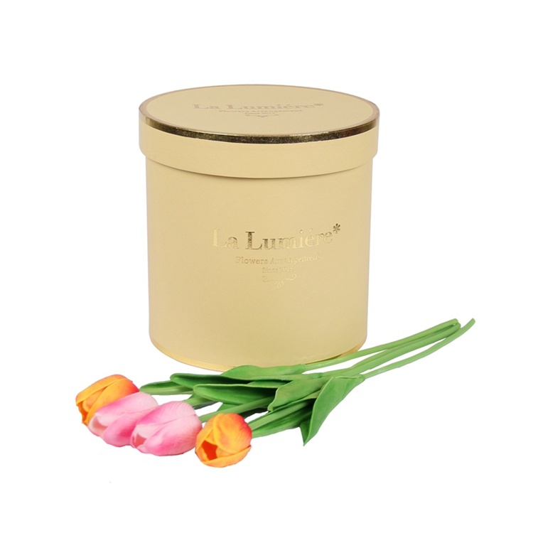 Round cylindrical Packaging paper gift Box For Flowers Round cylindrical Packaging paper gift Box For Flowers