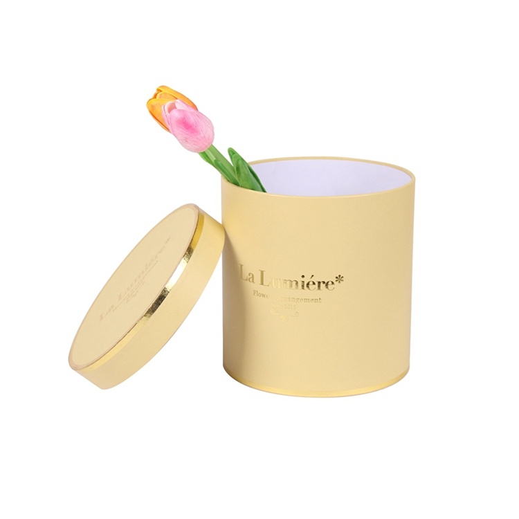 Round cylindrical Packaging paper gift Box For Flowers Round cylindrical Packaging paper gift Box For Flowers