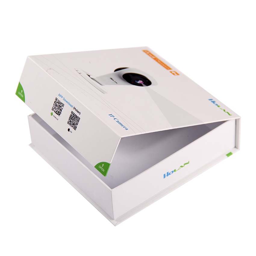 IP camera Book shape folding magnetic flap box IP camera Book shape folding magnetic flap box