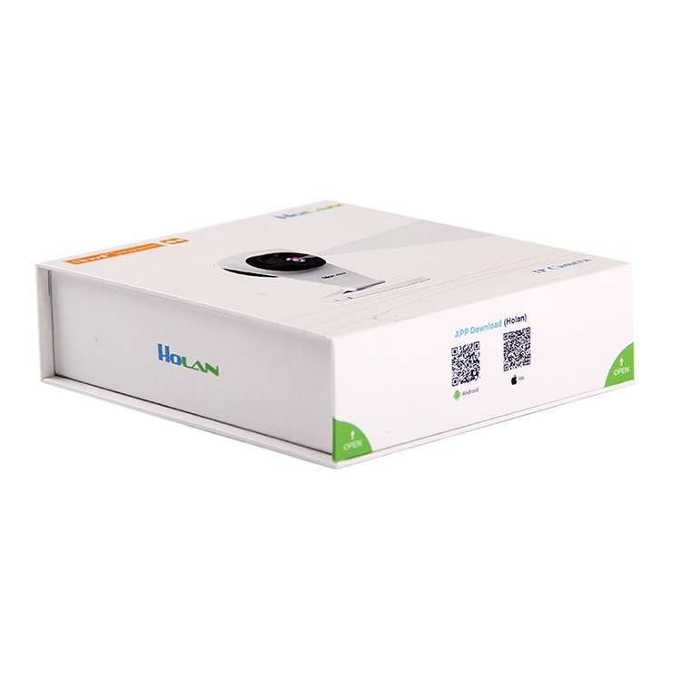IP camera Book shape folding magnetic flap box IP camera Book shape folding magnetic flap box