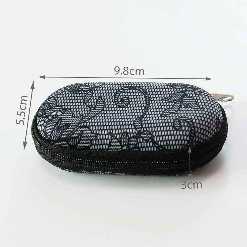 Large Capacity Zipper Closed Durable Eva Earphone Case Large Capacity Zipper Closed Durable Eva Earphone Case 1