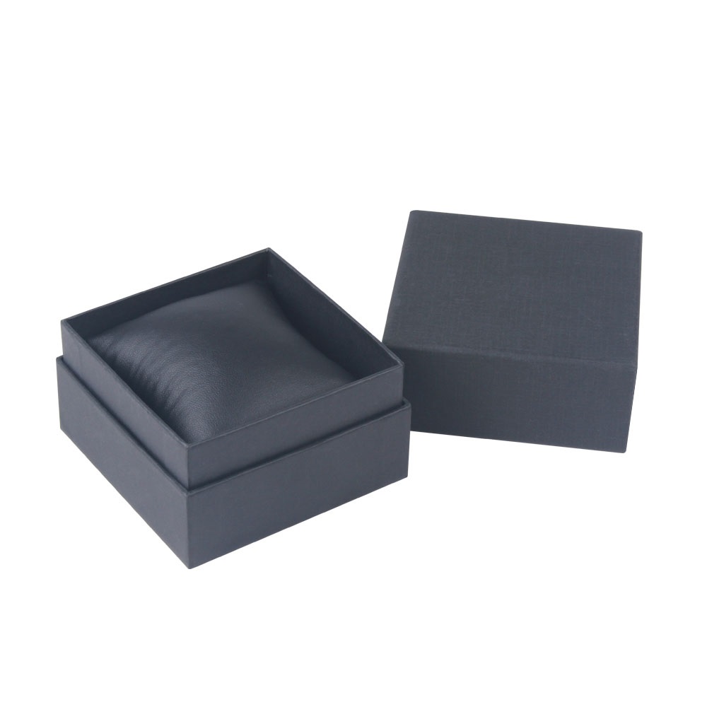 Low MOQ Black Cardboard Paper Watch Packaging Box Low MOQ Black Cardboard Paper Watch Packaging Box