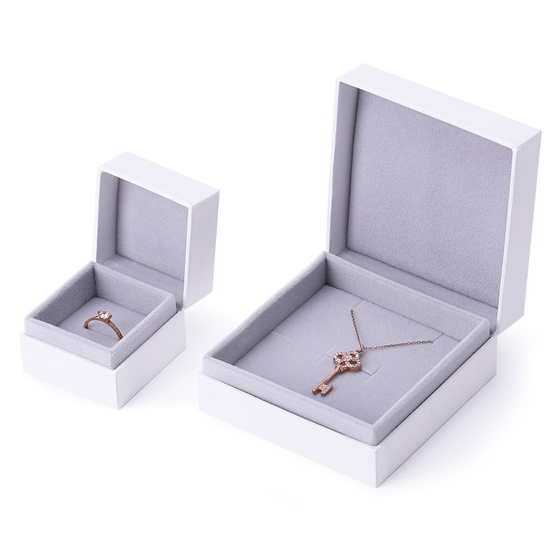 Lowest price cardboard paper ring box with velvet Lowest price cardboard paper ring box with velvet