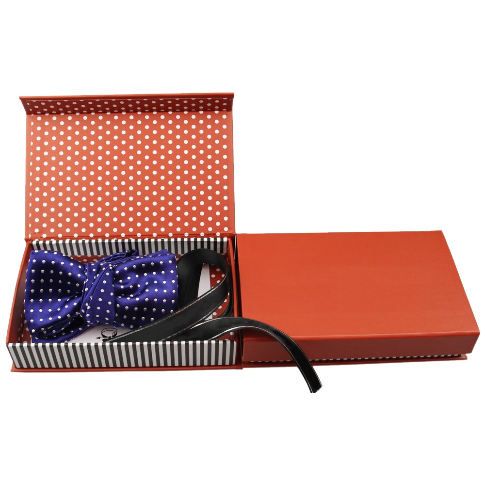 Luxury best gift for men bow tie paper packaging box Luxury best gift for men bow tie paper packaging box