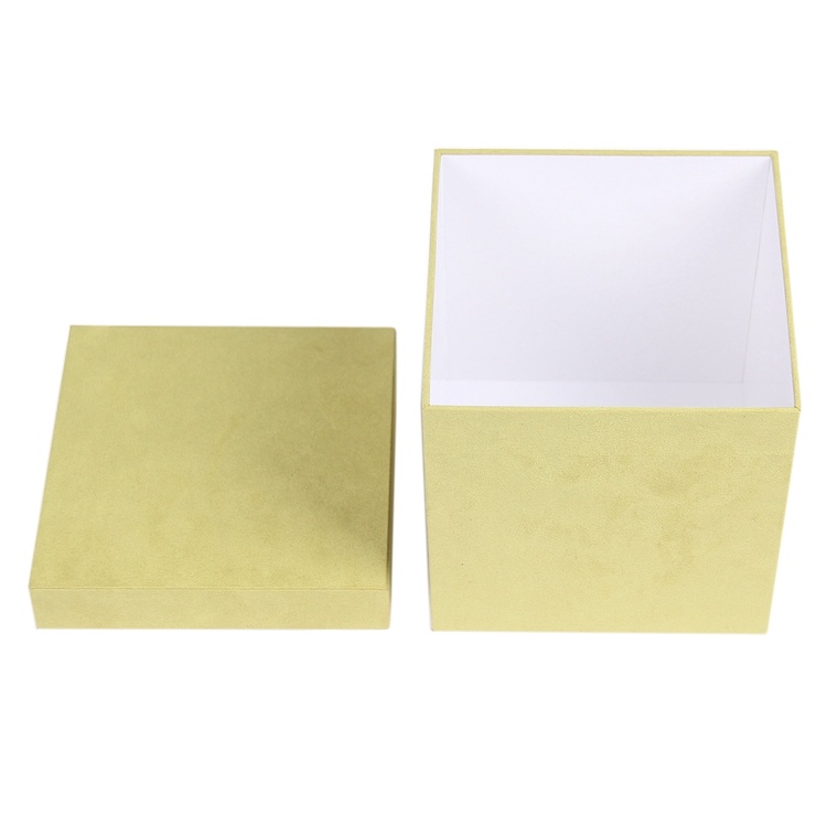 Luxury Cardboard Velvet Round Flower Box Green Luxury Cardboard Velvet Round Flower Box Green