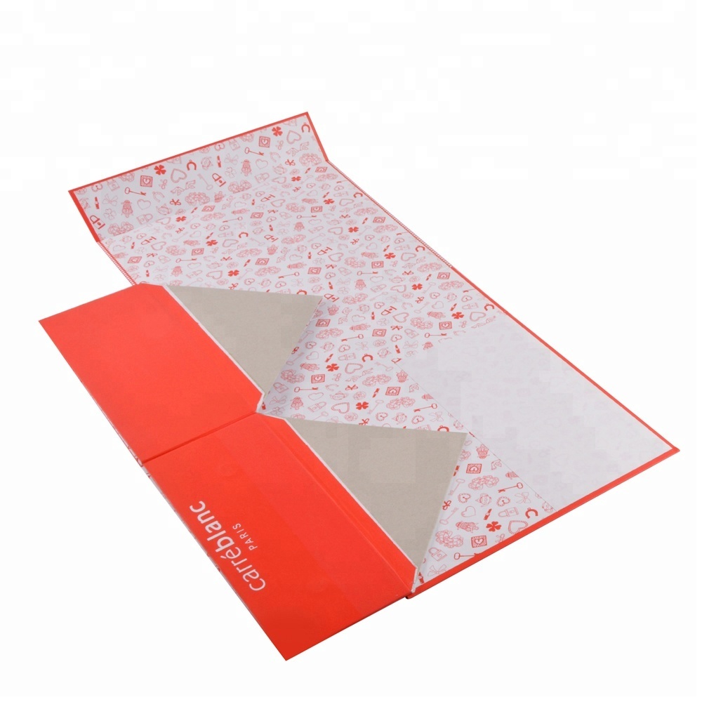 Luxury color printing folding paper box