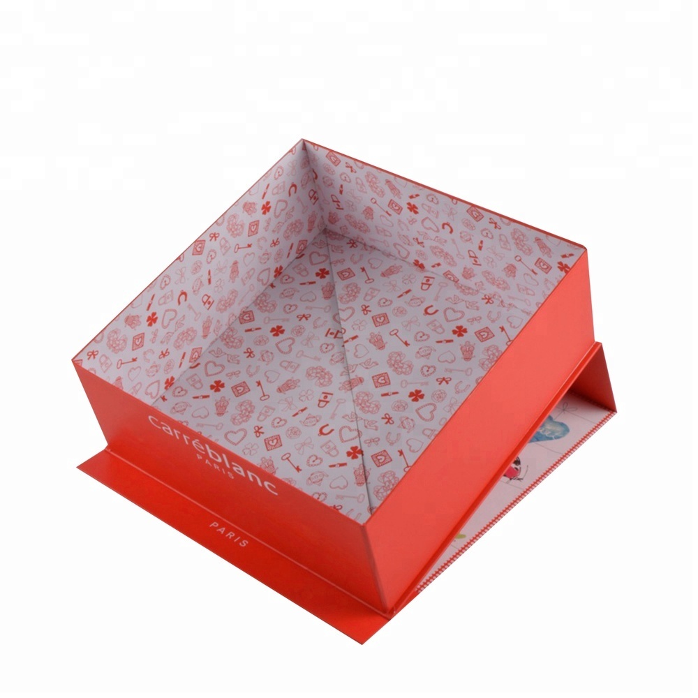 Luxury color printing folding paper box