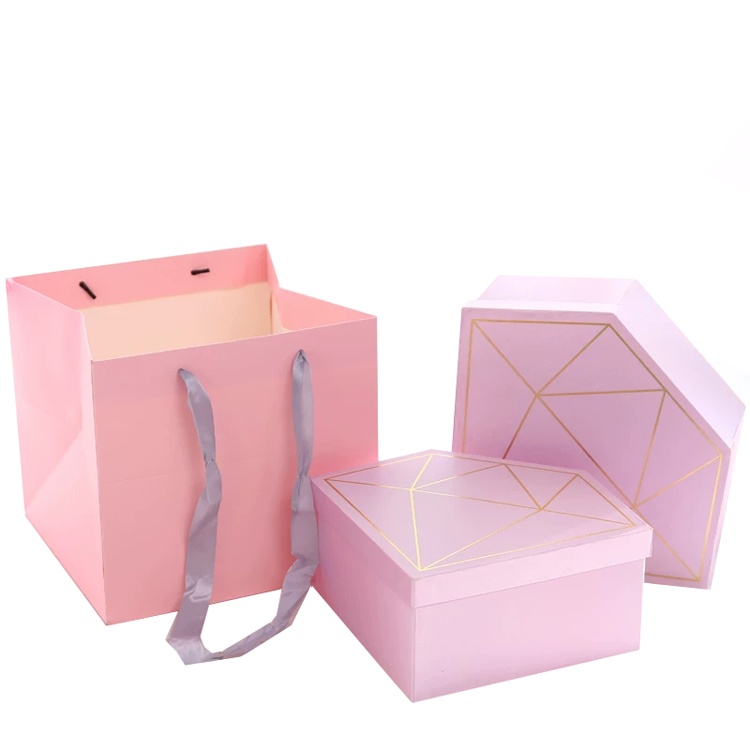 Luxury customize special diamond shaped gift box Luxury customize special diamond shaped gift box