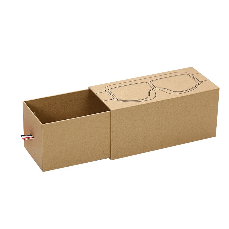 Luxury Kraft paper sunglasses gift packing boxes custom case Luxury Kraft paper sunglasses gift packing boxes custom case