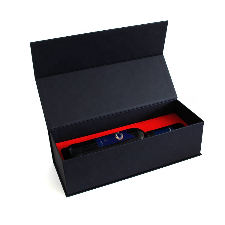Luxury magnetic closure paper cardboard wine glass box Luxury magnetic closure paper cardboard wine glass box