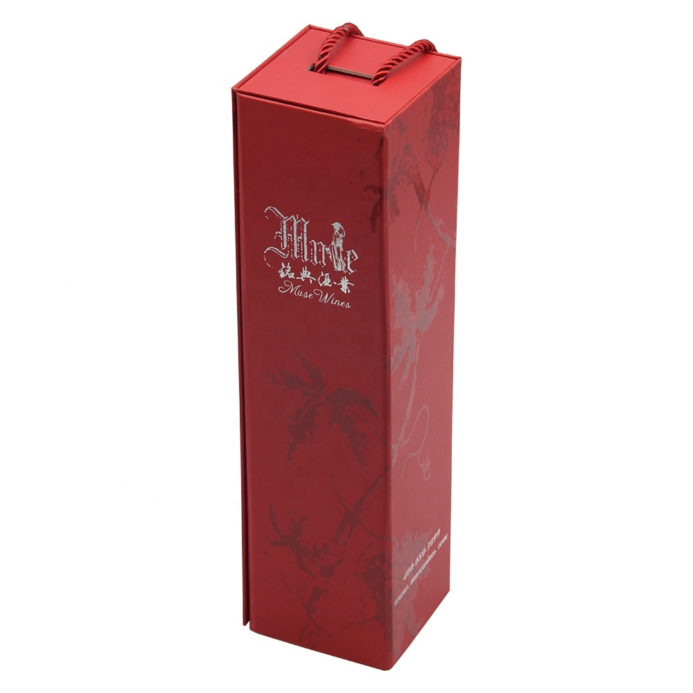 Luxury magnetic closure paper cardboard wine glass box Luxury magnetic closure paper cardboard wine glass box
