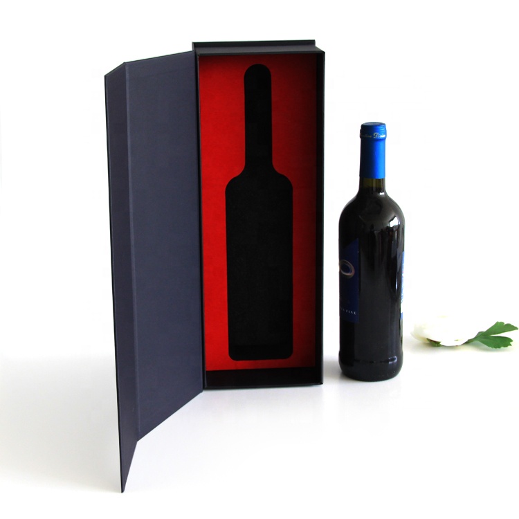 Luxury magnetic closure paper cardboard wine glass box Luxury magnetic closure paper cardboard wine glass box