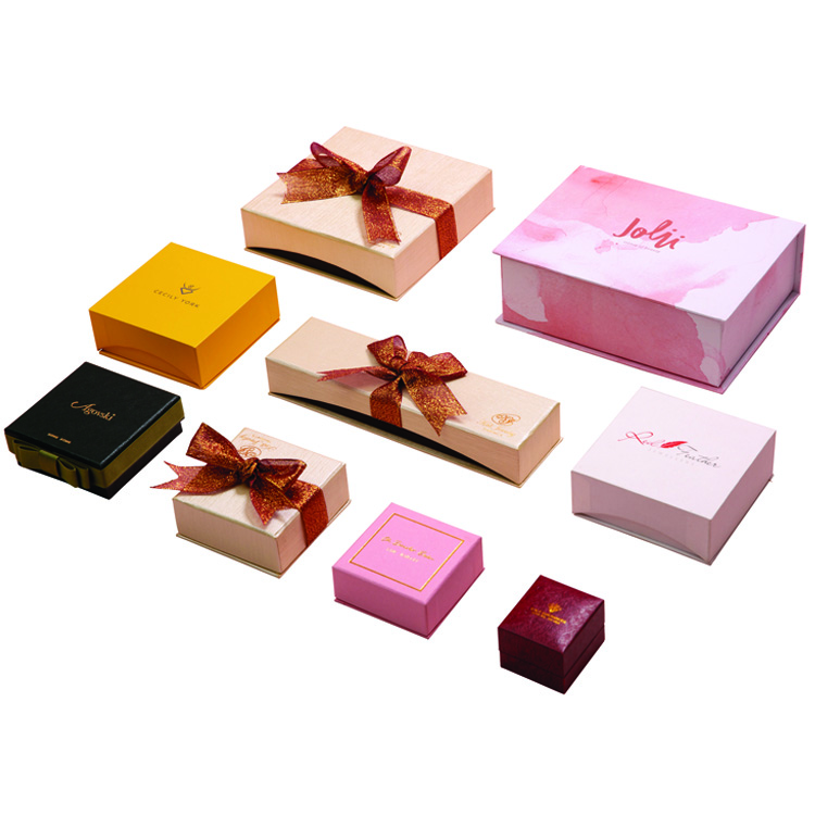 Luxury paper gift packaging custom ring jewelry box Luxury paper gift packaging custom ring jewelry box