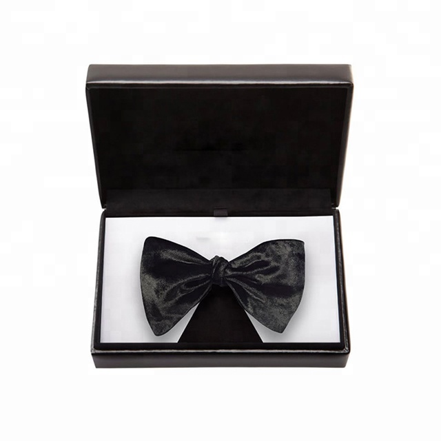 Luxury rigid cardboard packaging bow tie gift box Luxury rigid cardboard packaging bow tie gift box