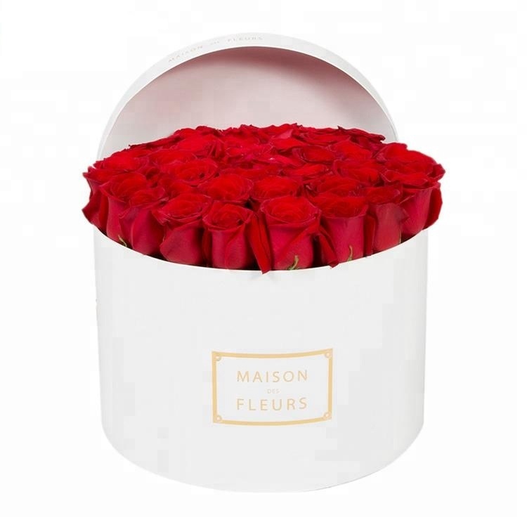 Luxury rose box cardboard gift round flower box Luxury rose box cardboard gift round flower box