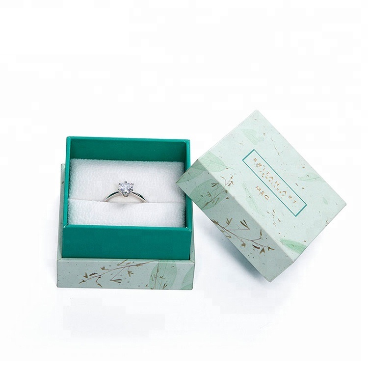 Square gift box packaging marble jewelry boxes with lid Square gift box packaging marble jewelry boxes with lid