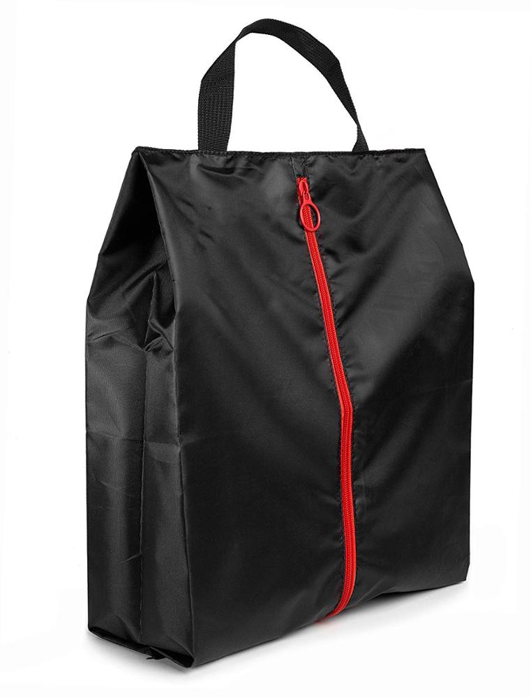 Mini black zipper men waterproof shoe travel bags Mini black zipper men waterproof shoe travel bags