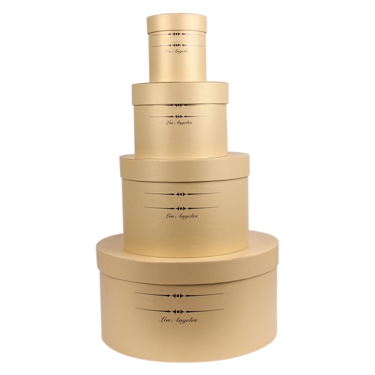 Round with gold twisted rope gift box decoration flower Round with gold twisted rope gift box decoration flower