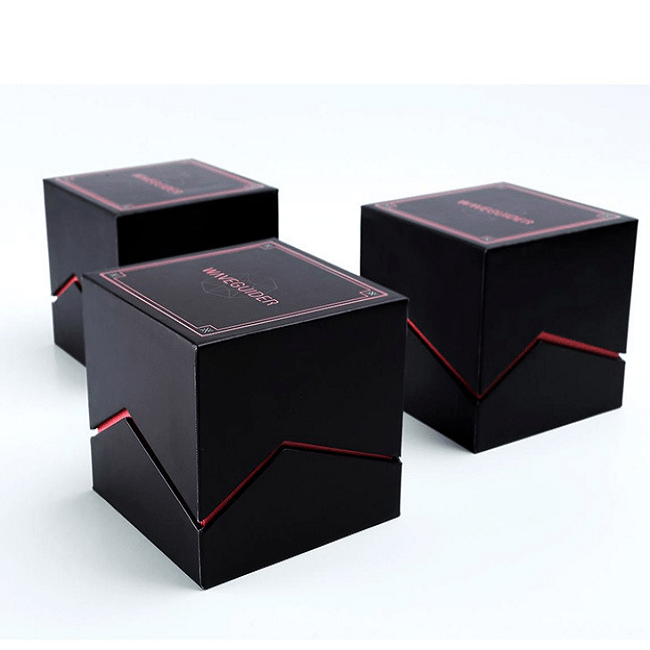 New design cardboard paper candle packaging boxes New design cardboard paper candle packaging boxes