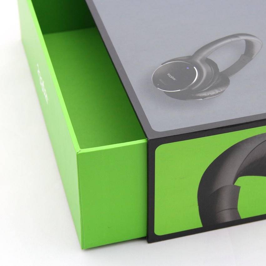 Custom newest rigid headset drawer packaging box Custom newest rigid headset drawer packaging box