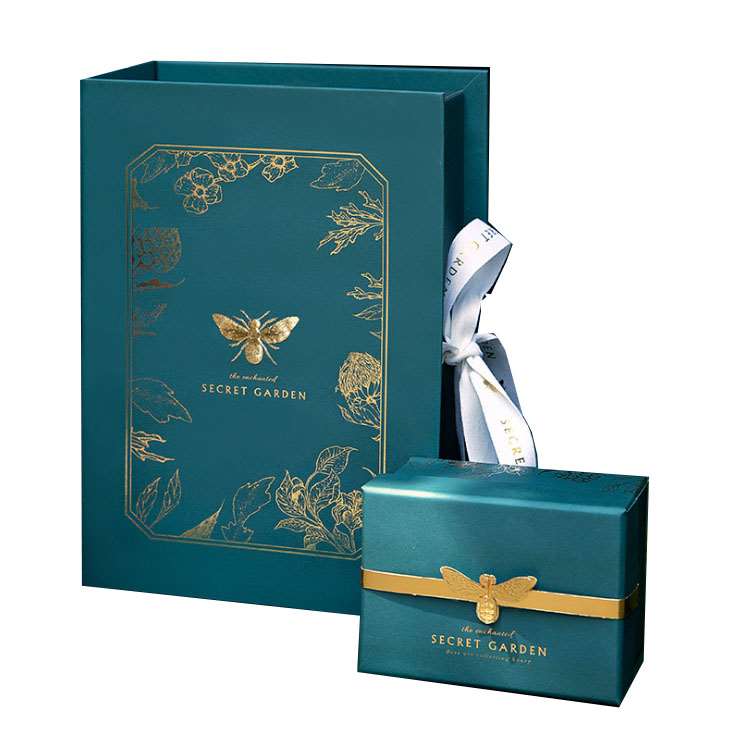 OEM High Quality Blackish Green Paper Christmas Gift Box OEM High Quality Blackish Green Paper Christmas Gift Box