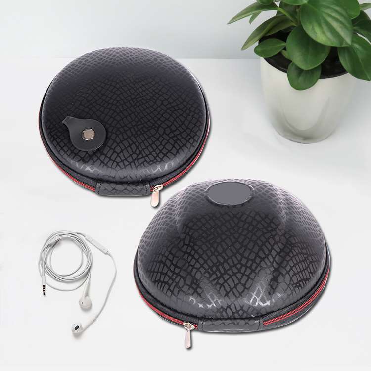 Waterproof PU Wireless Headphone Storage Case OEM Waterproof PU Carrying EVA Wireless Headphone Case Storage Case for Headset Package-katady.com