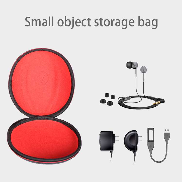 Waterproof PU Wireless Headphone Storage Case OEM Waterproof PU Carrying EVA Wireless Headphone Case Storage Case for Headset Package-katady.com