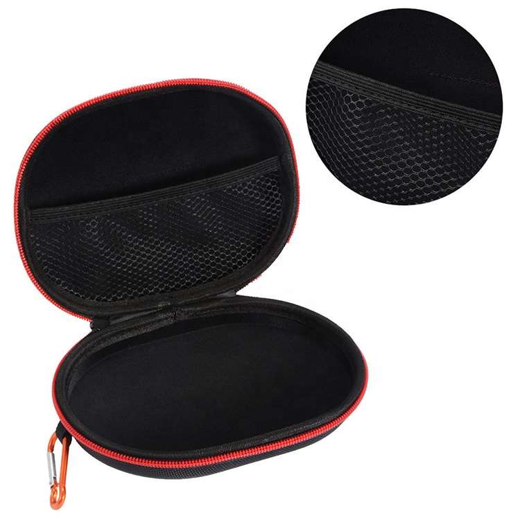 Oval shape storage headphone folding headset EVA case Oval shape storage headphone folding headset EVA case