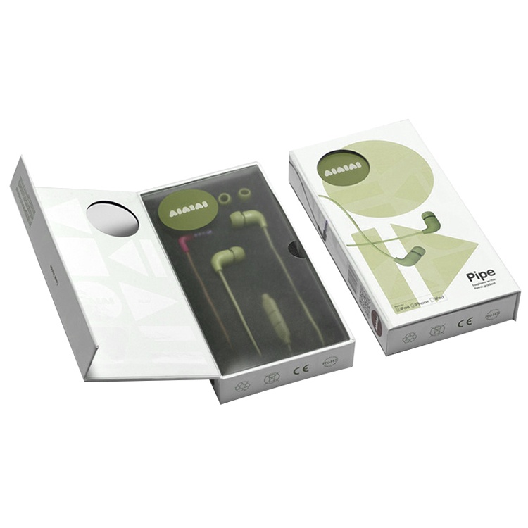 Paper gift electronics products earphone packaging box Paper gift electronics products earphone packaging box