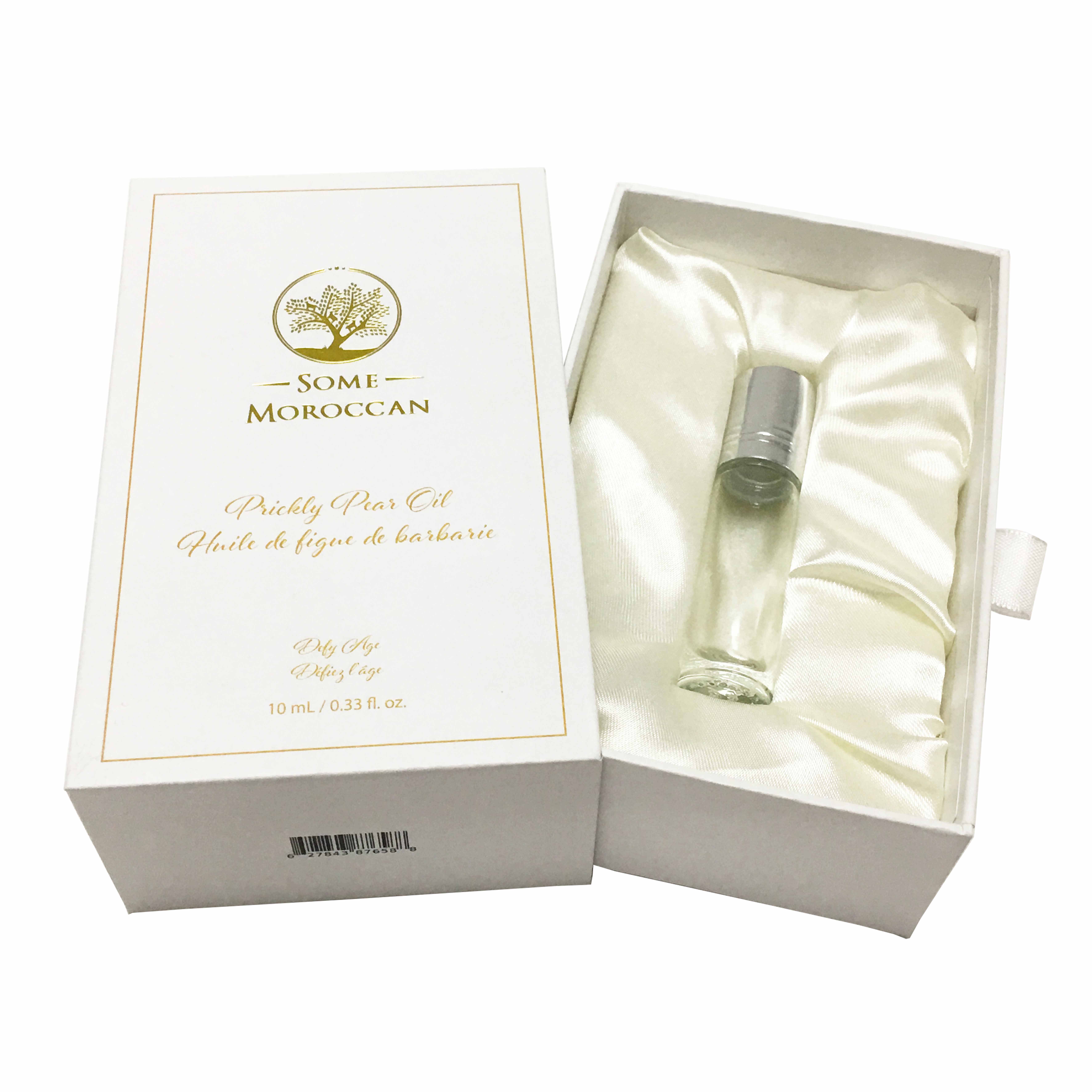 Paper perfume packaging box with puller Paper perfume packaging box with puller