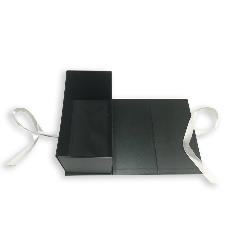 Ribbon folding box with hot stamping Ribbon folding box with hot stamping
