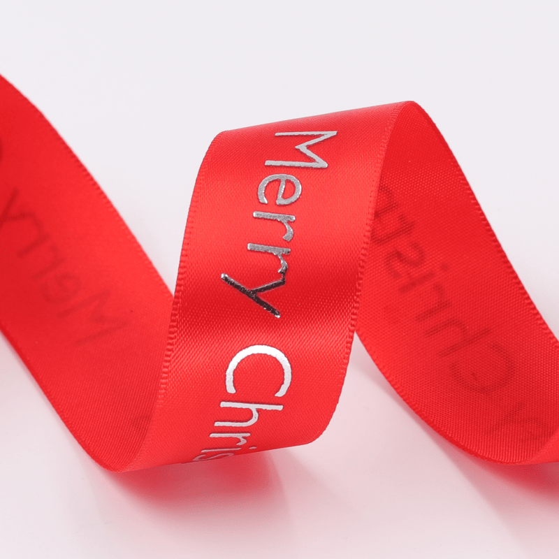 Polyester custom grosgrain satin printed LOGO ribbon Polyester custom grosgrain satin printed LOGO ribbon