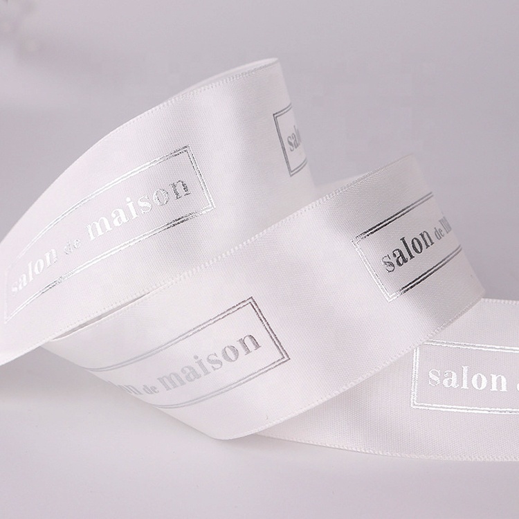 Printed gift decoration packaging satin ribbons Printed gift decoration packaging satin ribbons