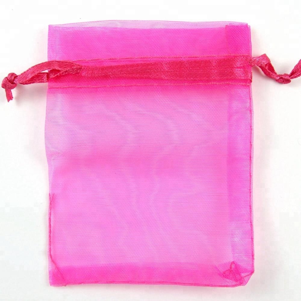Printed silk drawstring organza pouch wedding gift bag Printed silk drawstring organza pouch wedding gift bag