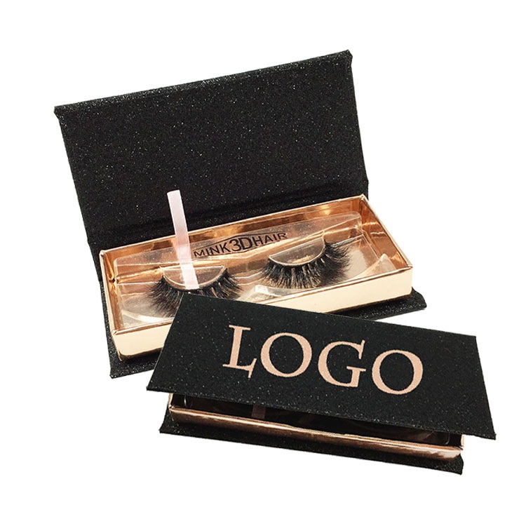 3D mink 100% real fur false eyelashes packaging box 3D mink 100% real fur false eyelashes packaging box