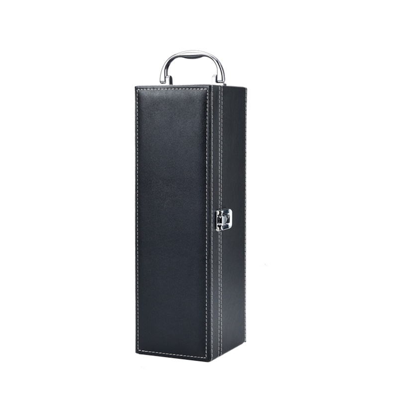 PU leather premium gift wine luxury bottle packaging box