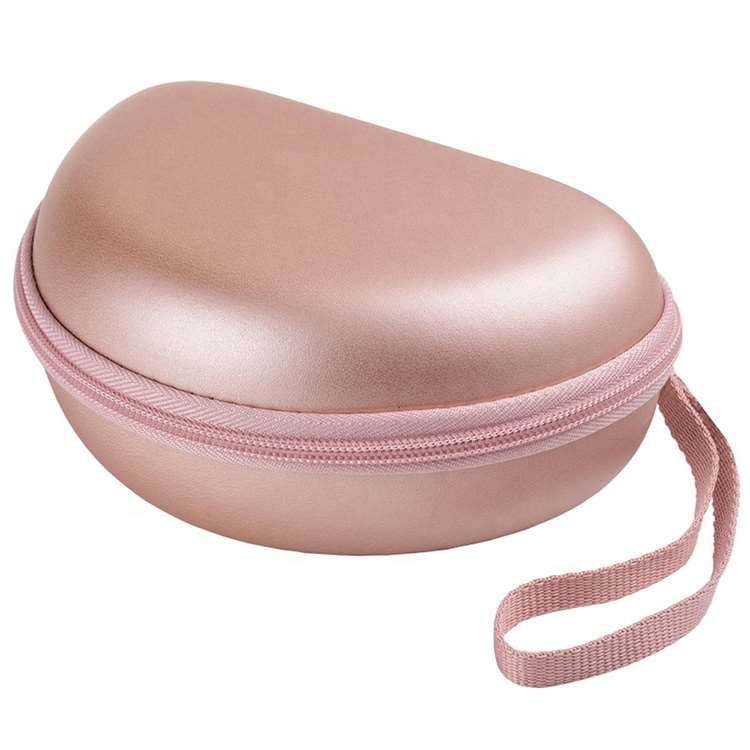 PU surface Mini Pink Earphone Headphone EVA Case PU surface Mini Pink Earphone Headphone EVA Case