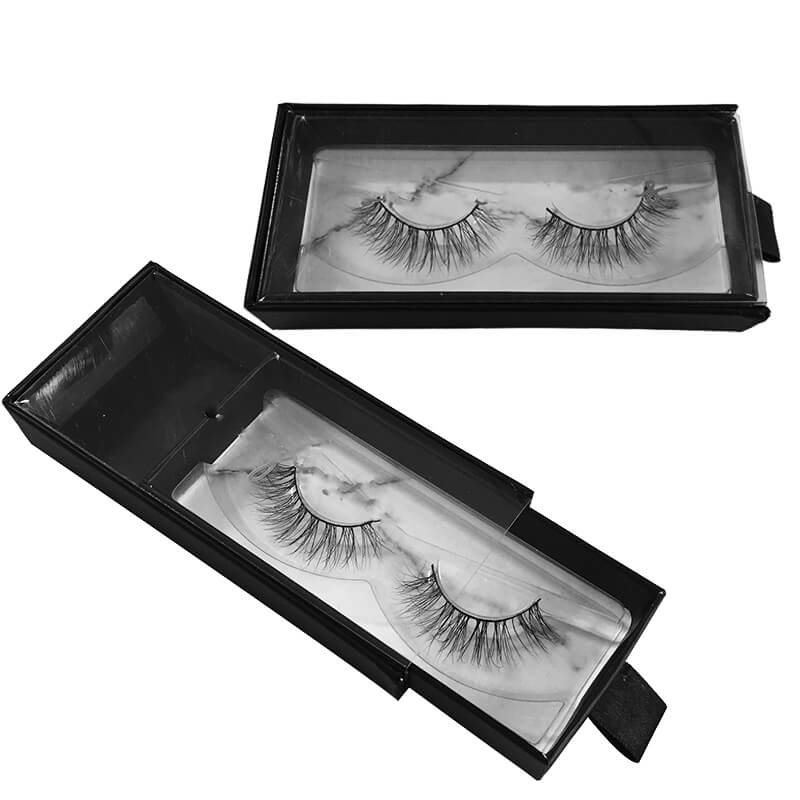 PVC Window False Eyelash Drawer Packaging box PVC Window False Eyelash Drawer Packaging box