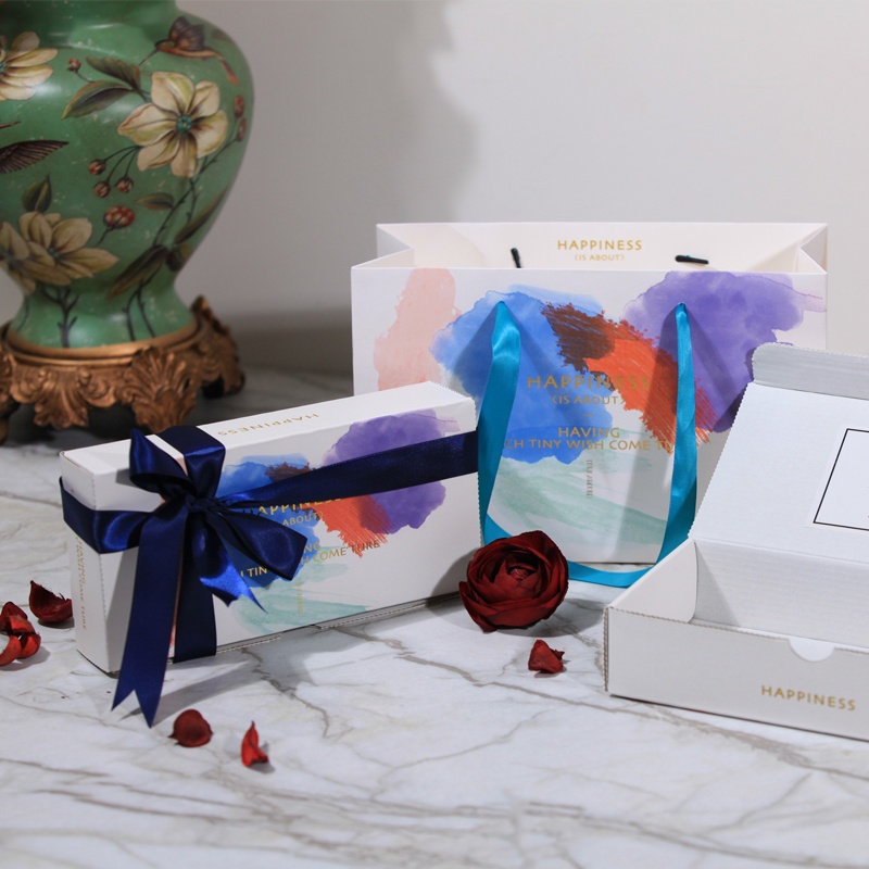 Rectangular clothing packaging paper box Rectangular clothing packaging paper box