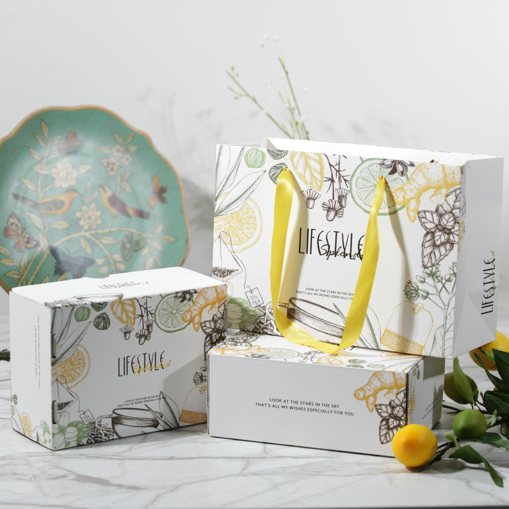 Rectangular clothing packaging paper box Rectangular clothing packaging paper box