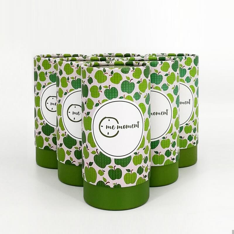 Recyclable cardboard tube food packaging for tea Recyclable cardboard tube food packaging for tea