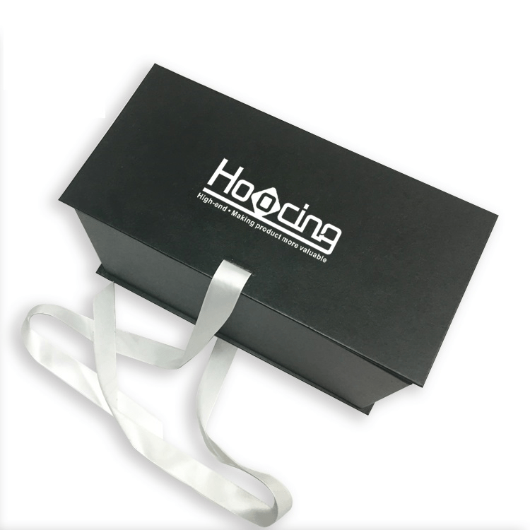 Ribbon folding box with hot stamping Ribbon folding box with hot stamping