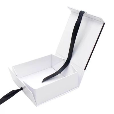 Ribbon gift box folding cardboard box Ribbon gift box folding cardboard box