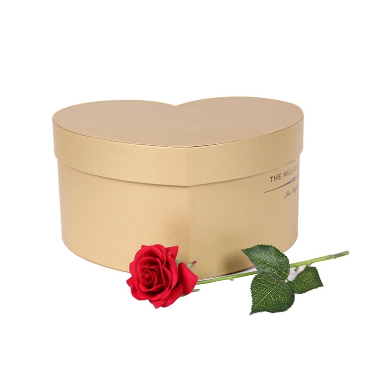 Rose packaging tube heart shape flower box Rose packaging tube heart shape flower box