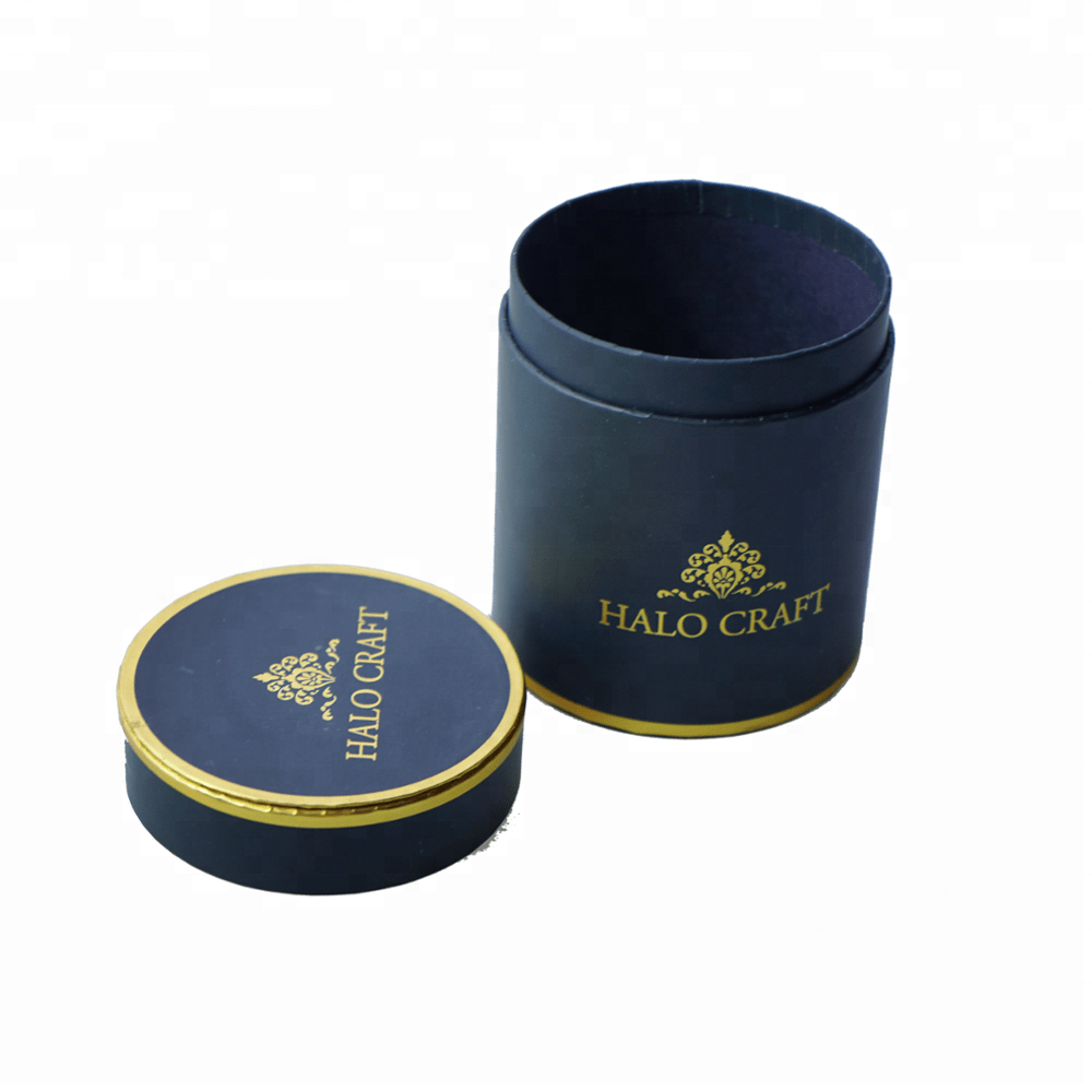 Round cardboard perfume drawer box with logo printing Round cardboard perfume drawer box with logo printing
