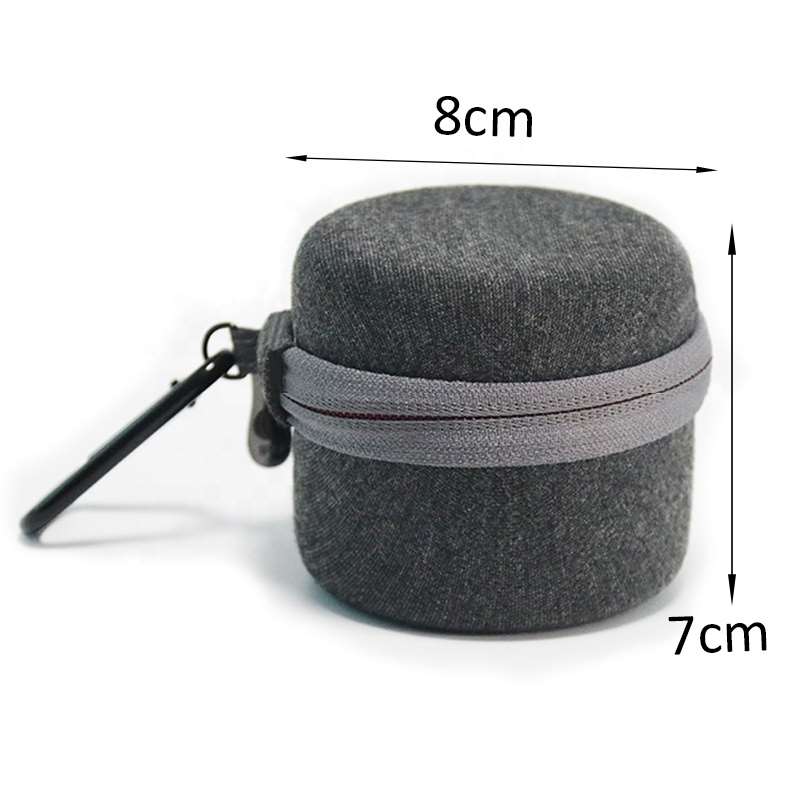 Round shape hard zippered EVA carry speaker case packaging Round shape hard zippered EVA carry speaker case packaging