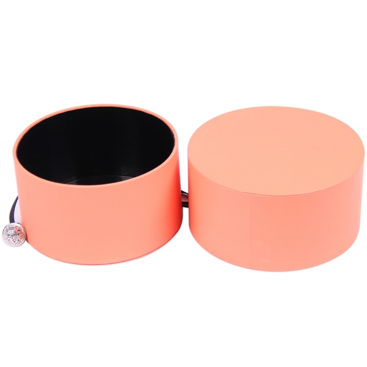 Round custom jewelry packaging box with bell Round custom jewelry packaging box with bell
