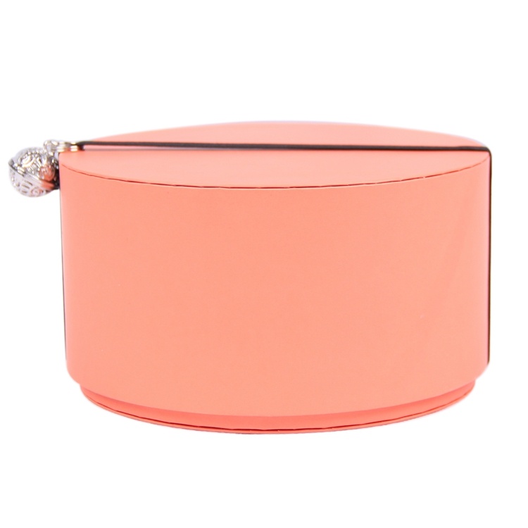 Round custom jewelry packaging box with bell Round custom jewelry packaging box with bell