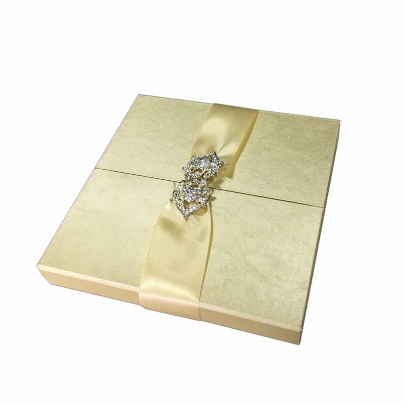Silk gift wedding invitation cardboard box Silk gift wedding invitation cardboard box