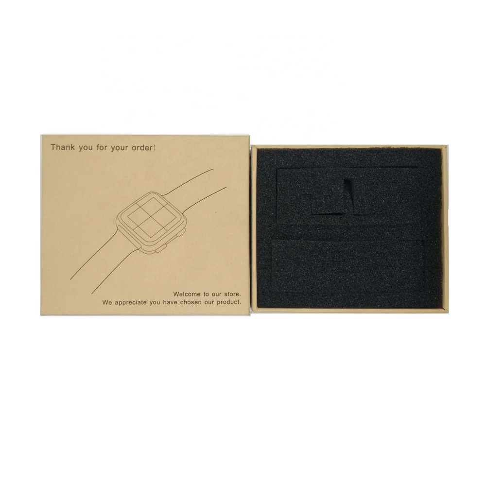 Smart Watch Case Brown Paper Watch Strap Box Smart Watch Case Brown Paper Watch Strap Box